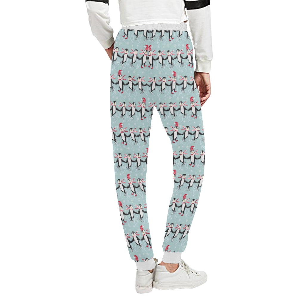 Penguin Sking Design Unisex Sweatpants