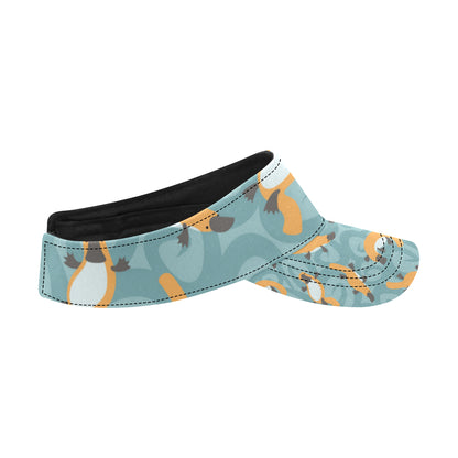 Platypus Pattern Print Design A01 Unisex Sun Visor