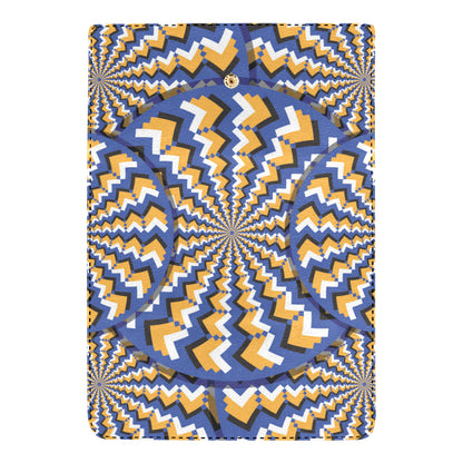 Optical illusion Pattern Print Design A01 Women's Trifold Wallet