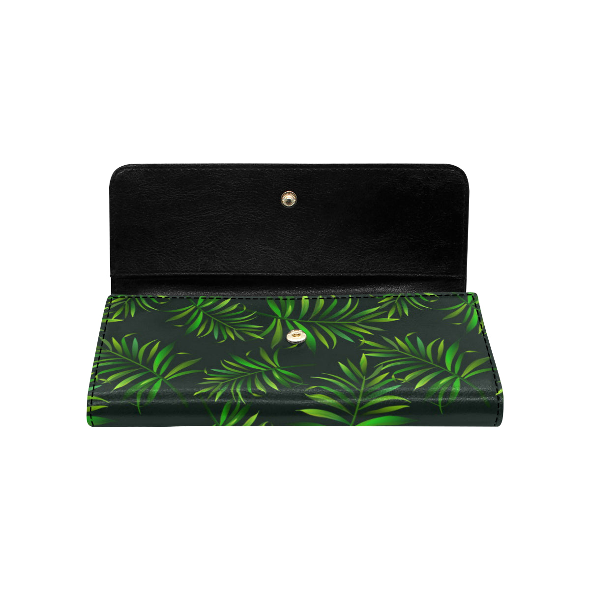 Rainforest Pattern Print Design RF03 Women's Trifold Wallet