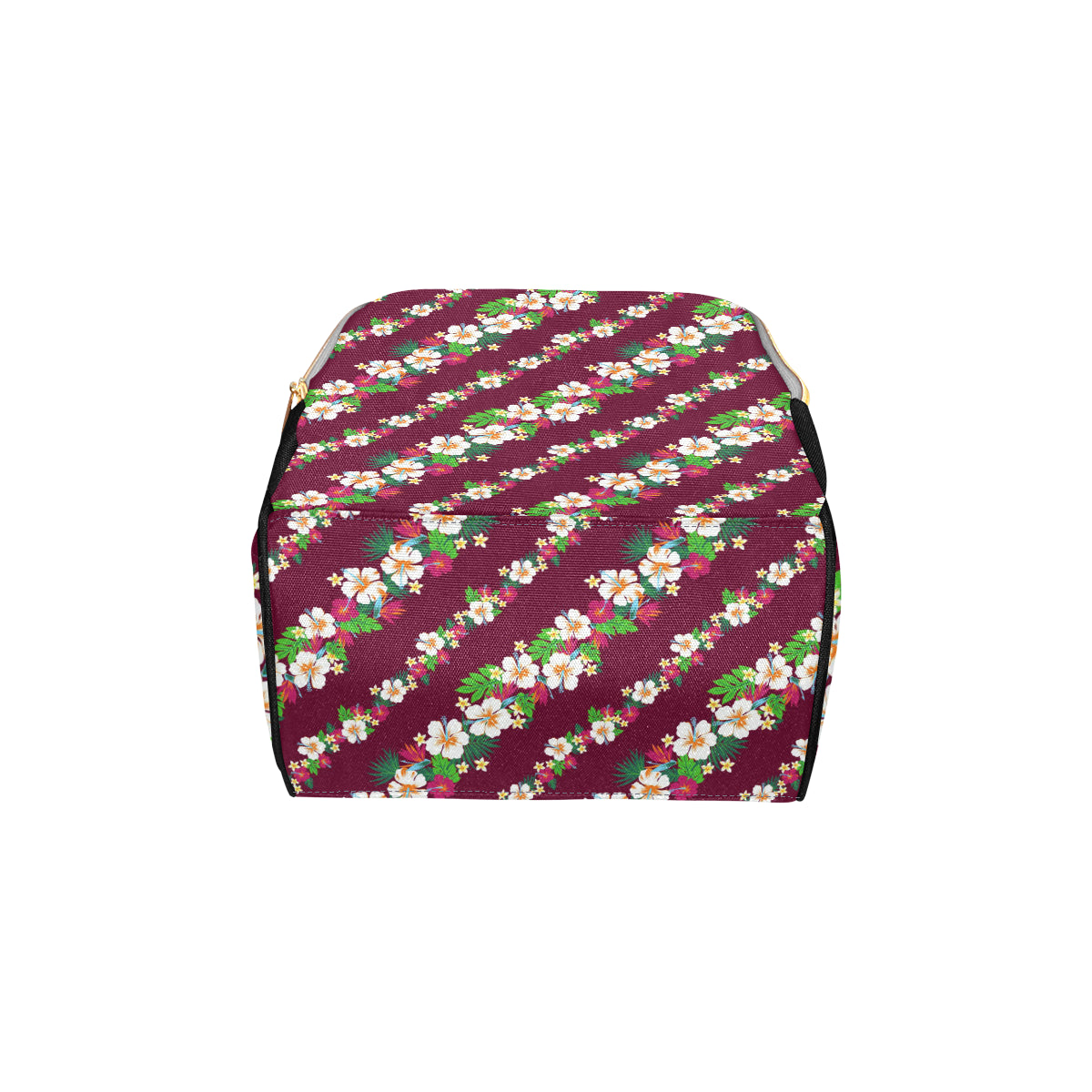 Hawaiian Themed Pattern Print Design H06 Diaper Bag Backpack