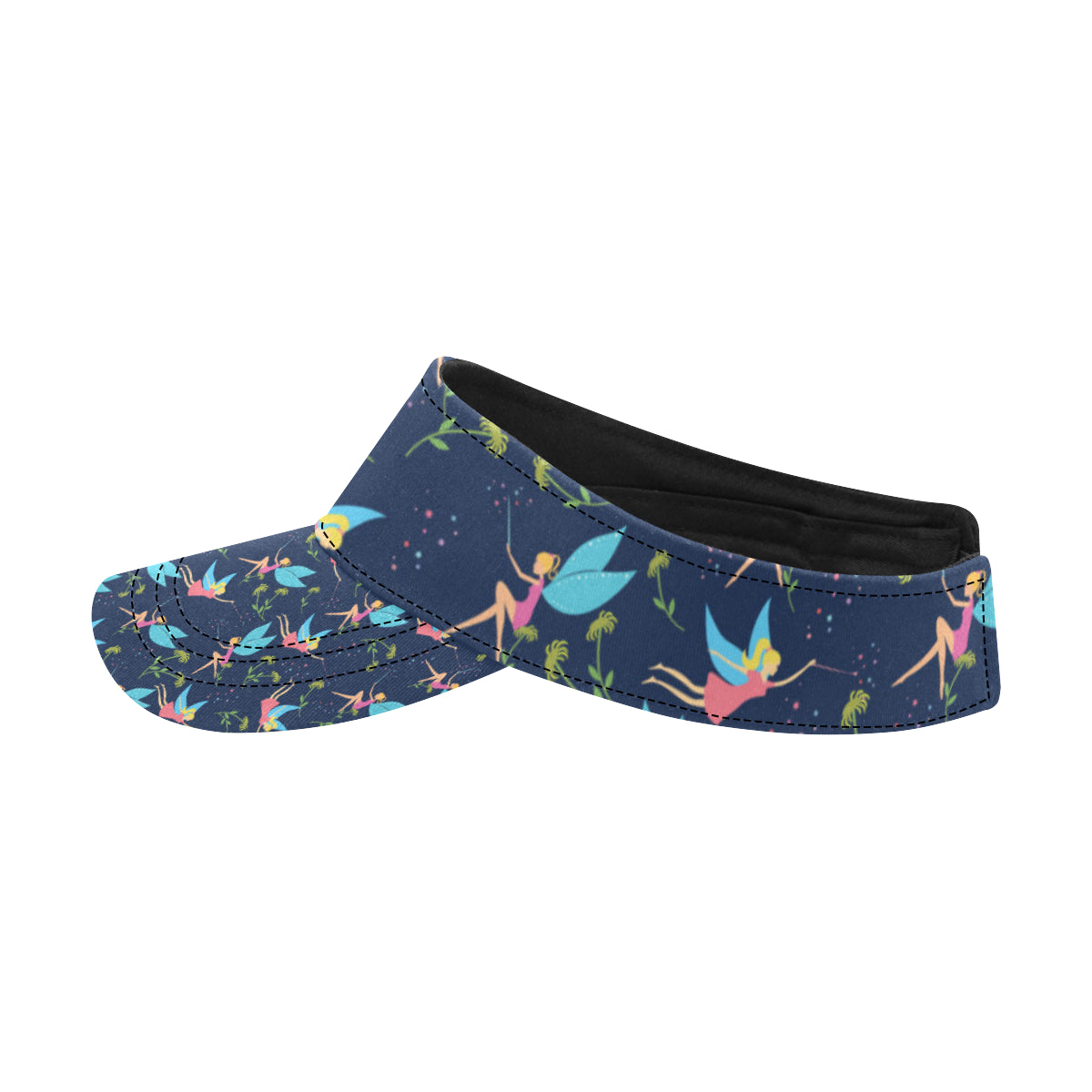 Fairy with flower Print Pattern Unisex Sun Visor