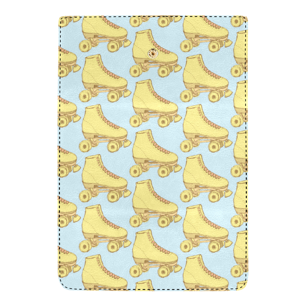 Roller skate Pattern Print Design A03 Women's Trifold Wallet