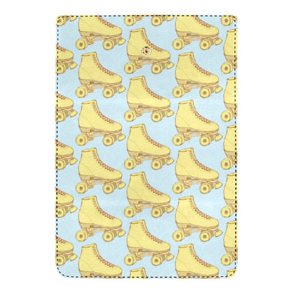 Roller skate Pattern Print Design A03 Women's Trifold Wallet