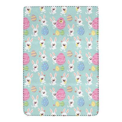 Easter Eggs Pattern Print Design RB014 Women's Trifold Wallet
