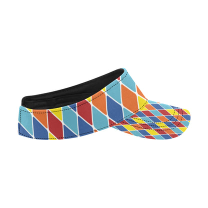 Harlequin Pattern Print Design 01 Unisex Sun Visor