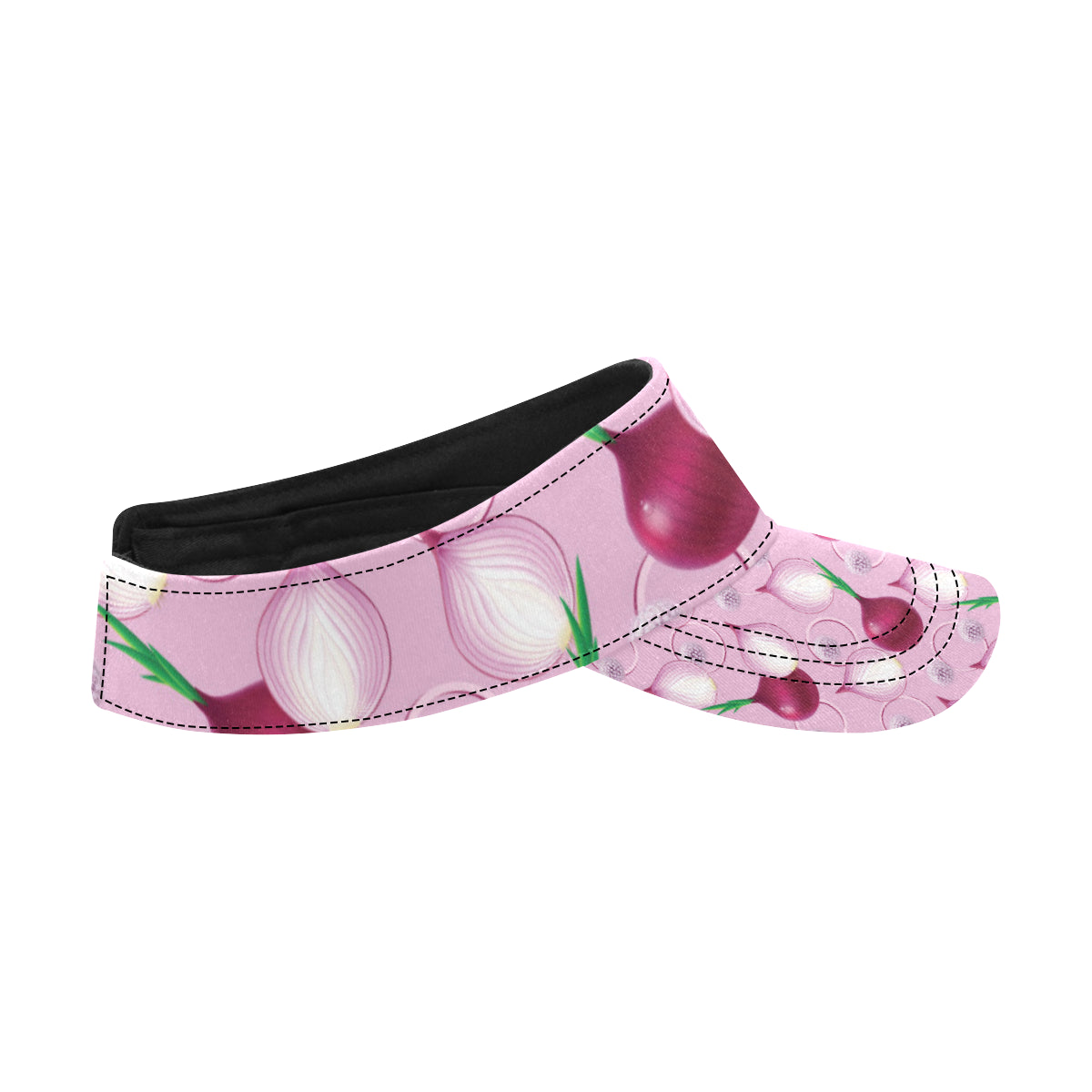 Onion Pattern Print Design A01 Unisex Sun Visor