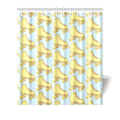 Roller skate Pattern Print Design A03 Shower Curtain