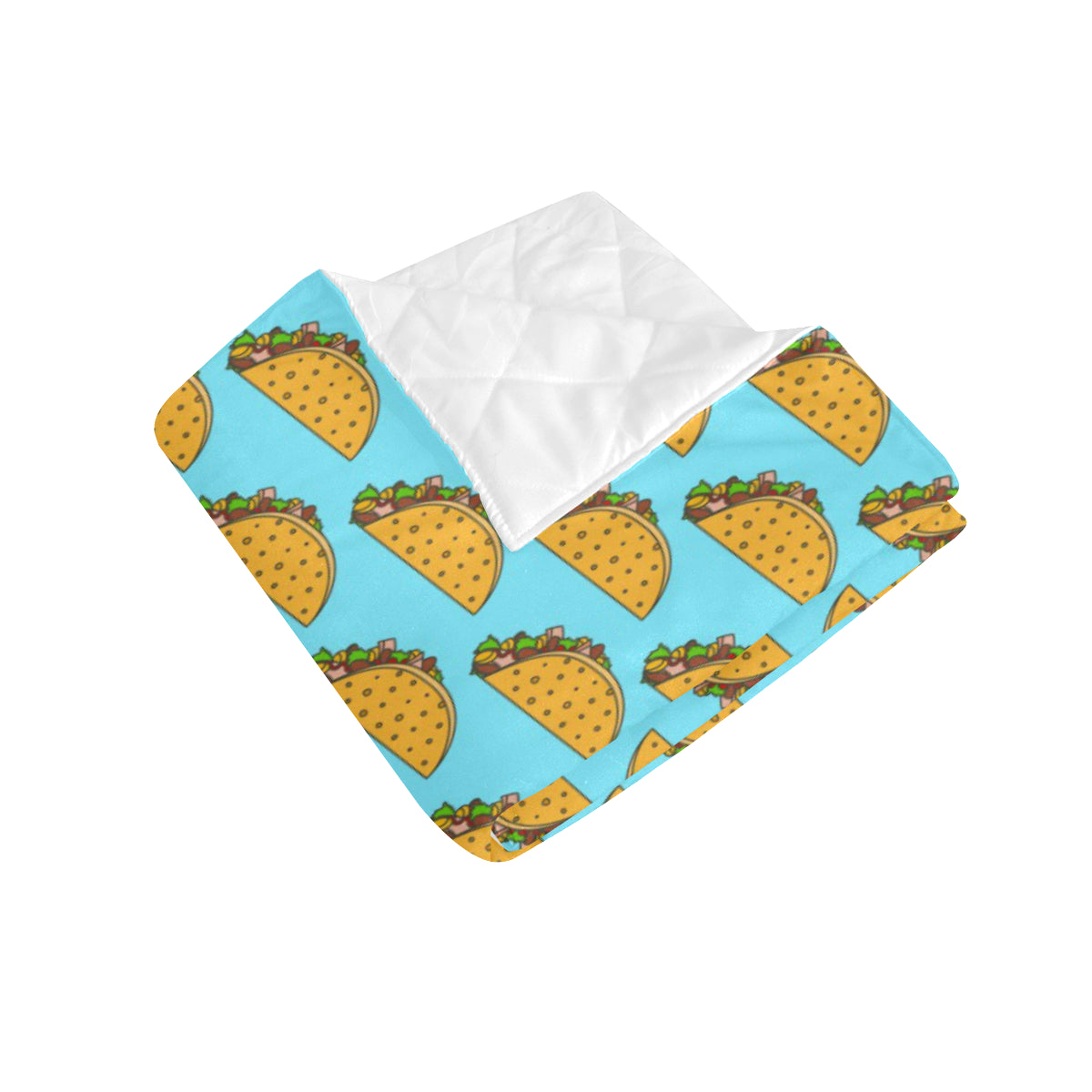 Taco Pattern Print Design TC03 Premium Quilt