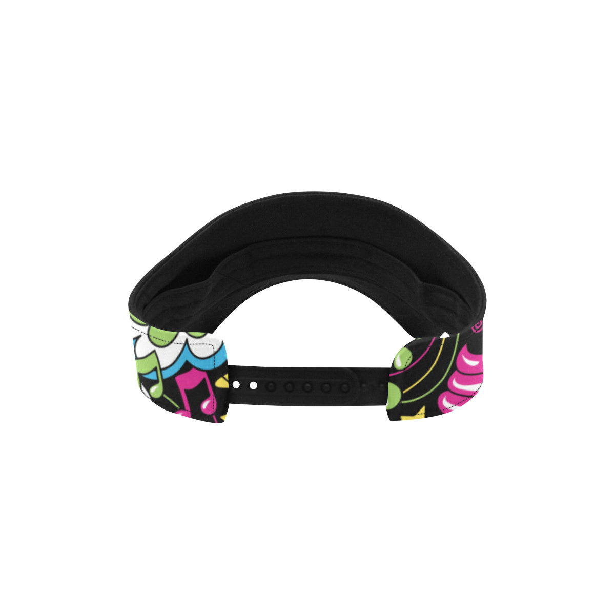 Pop Art Pattern Print Design A04 Unisex Sun Visor