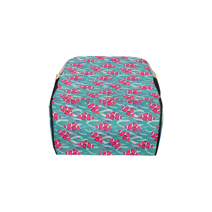 Clownfish Pattern Print Design 02 Diaper Bag Backpack