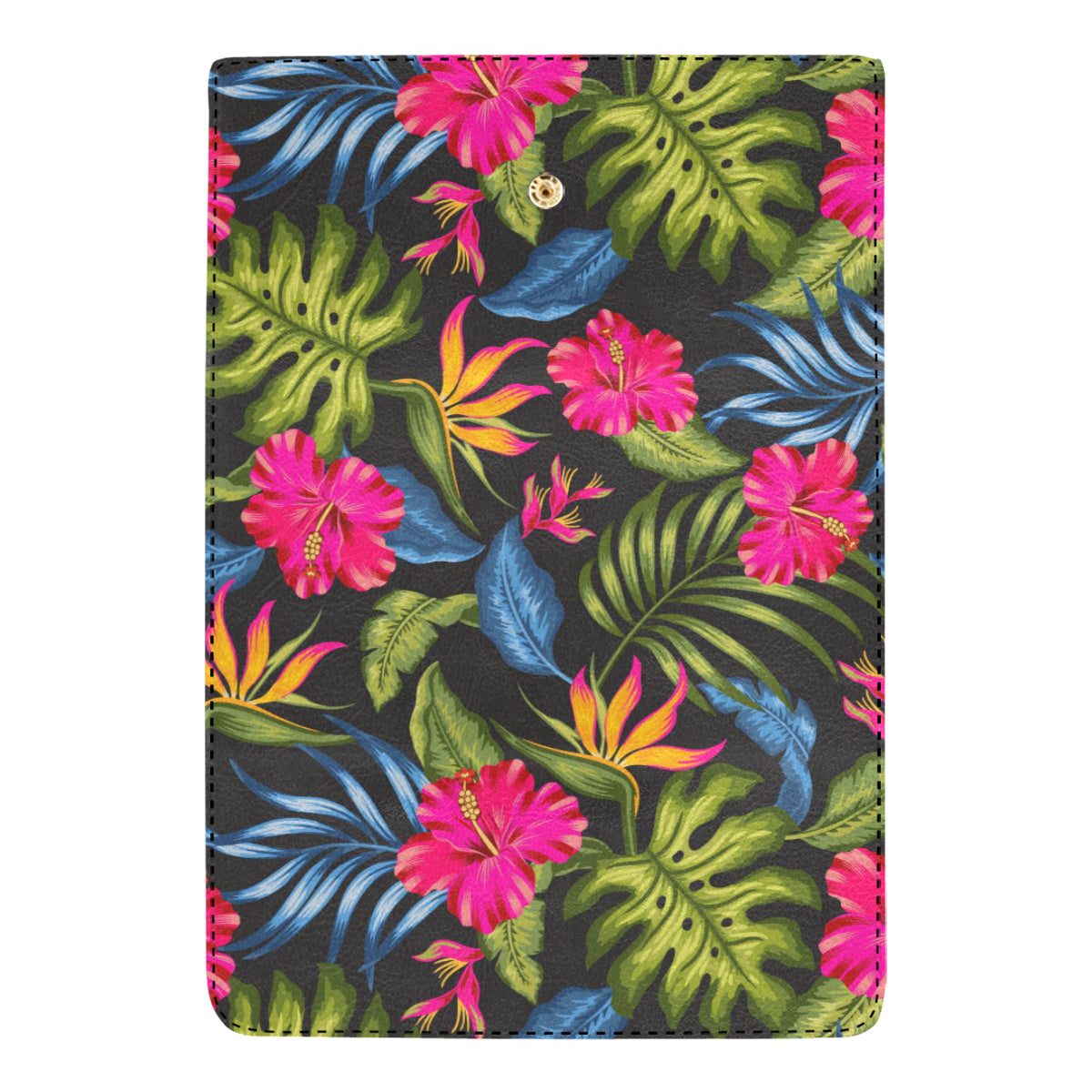 Bird Of Paradise Pattern Print Design BOP014 Women's Trifold Wallet
