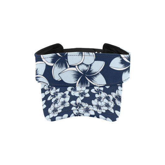Plumeria Pattern Print Design A02 Unisex Sun Visor