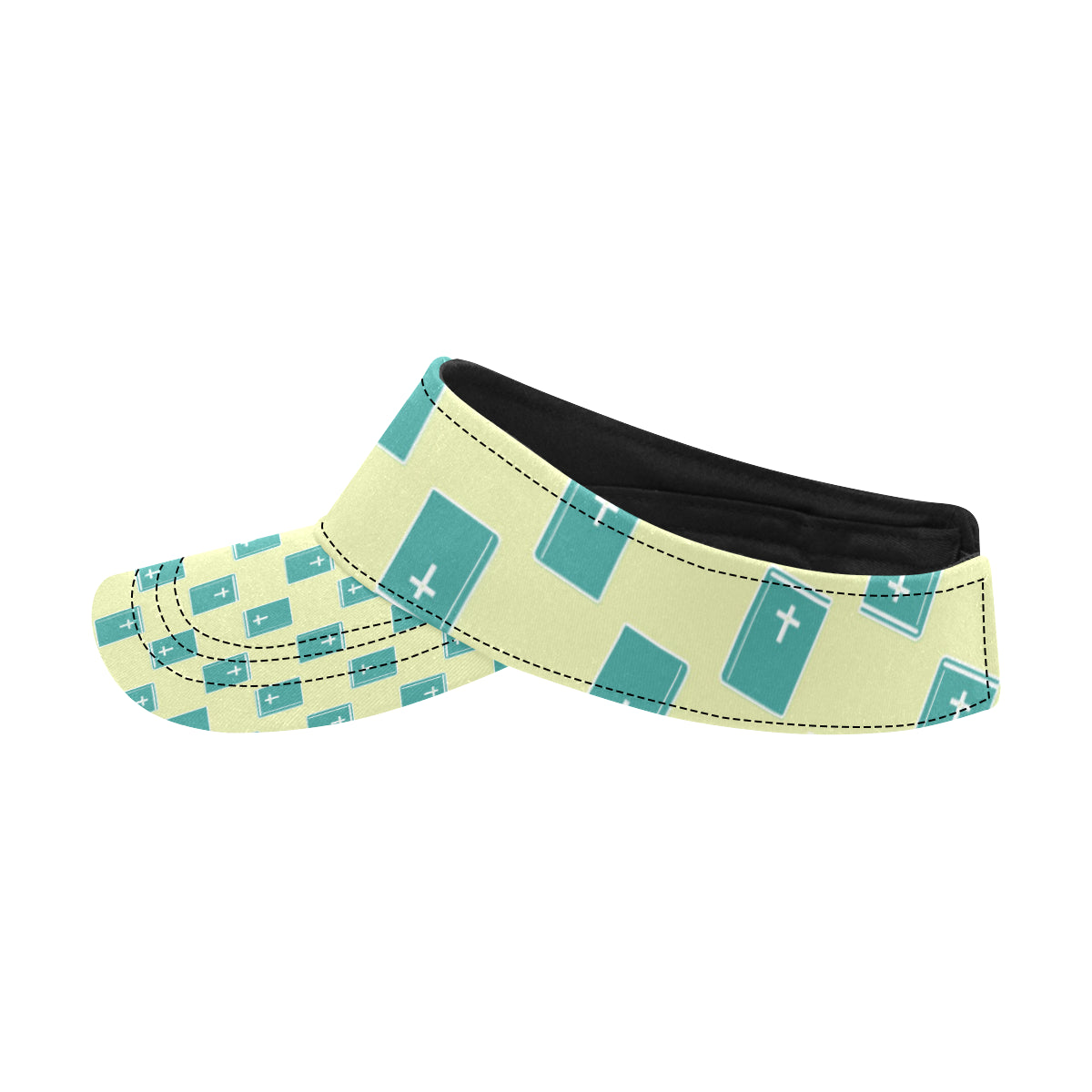 Bible Pattern Print Design 04 Unisex Sun Visor