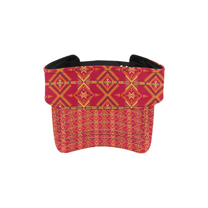 Southwest Aztec Design Themed Print Unisex Sun Visor