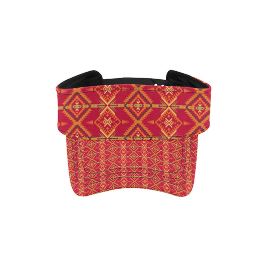 Southwest Aztec Design Themed Print Unisex Sun Visor