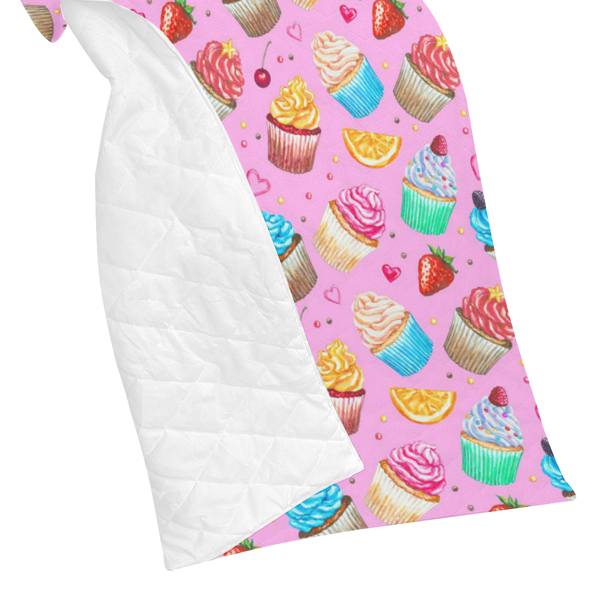 Cupcake Pattern Print Design CP05 Premium Quilt