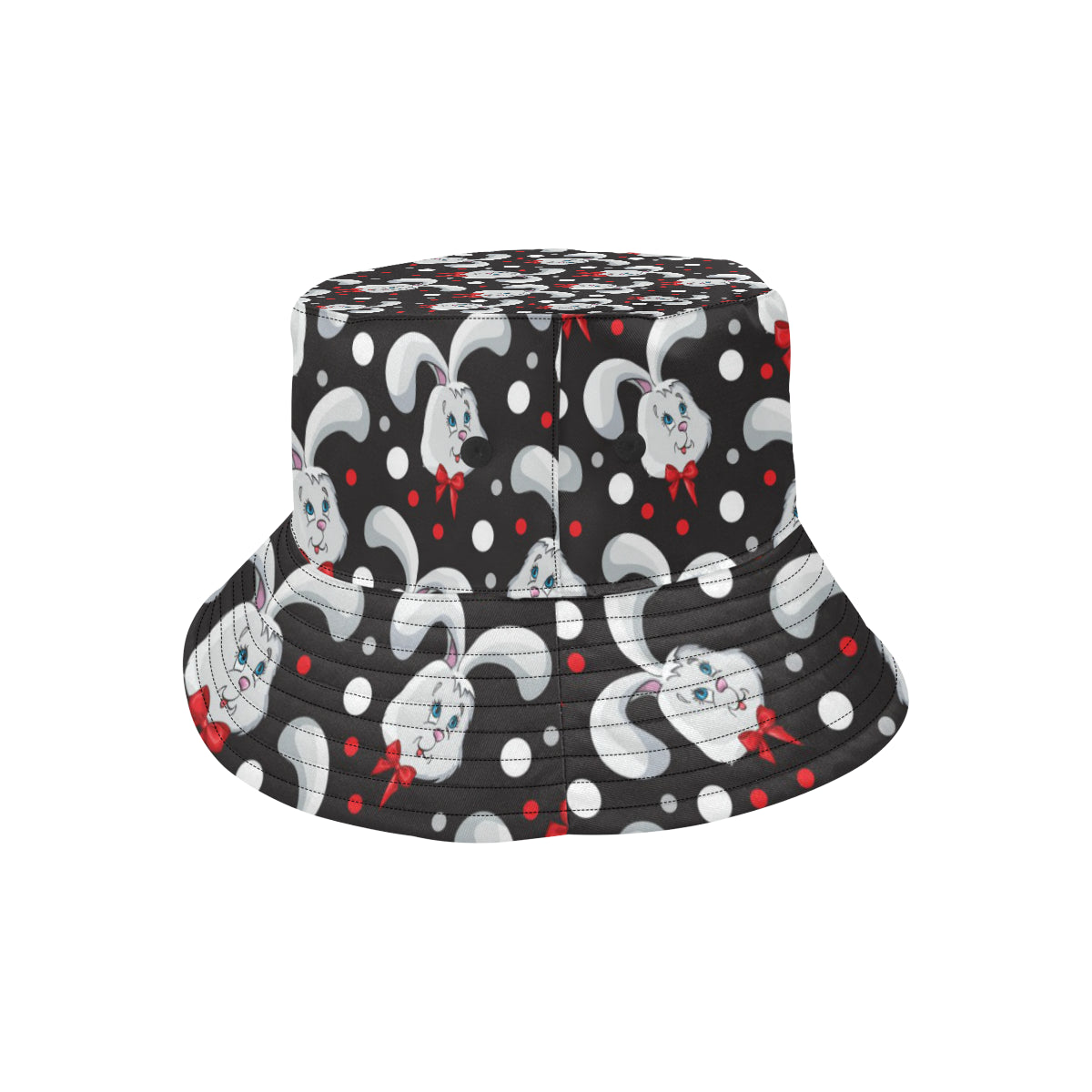 Rabbit Pattern Print Design RB012 Unisex Bucket Hat