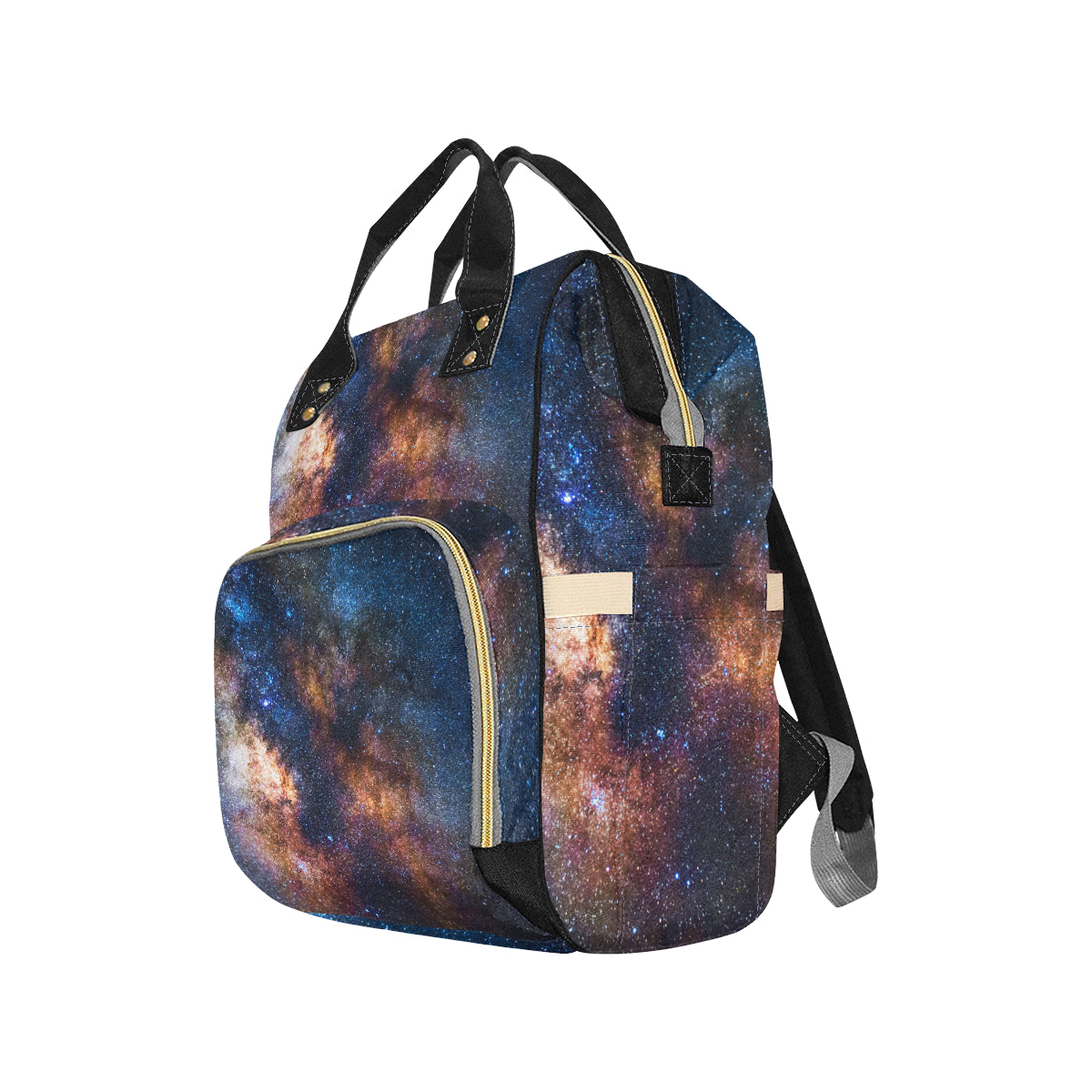 Celestial Milky way Galaxy Diaper Bag Backpack