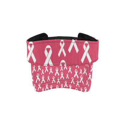 Breast Cancer Awareness Symbol Unisex Sun Visor
