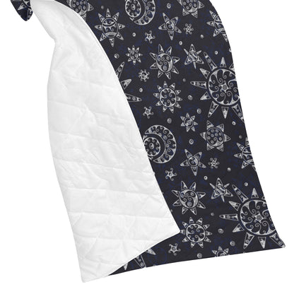 Sun Moon Pattern Premium Quilt