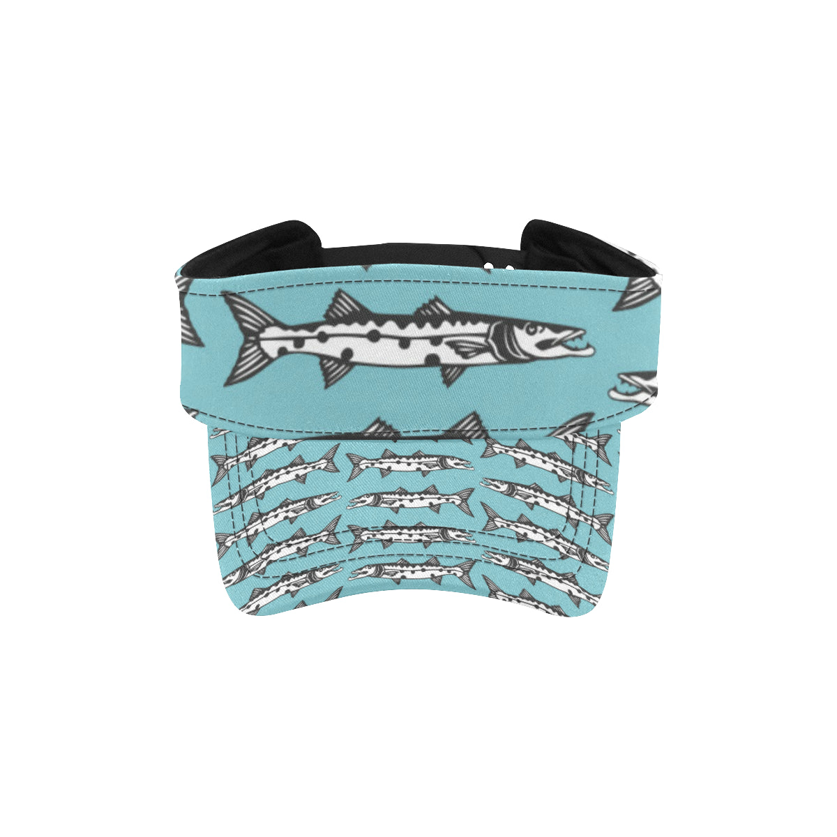 Barracuda Pattern Print Design 03 Unisex Sun Visor