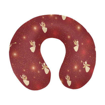 Angel Pattern Print Design 07 U-Shaped Travel Neck Pillow