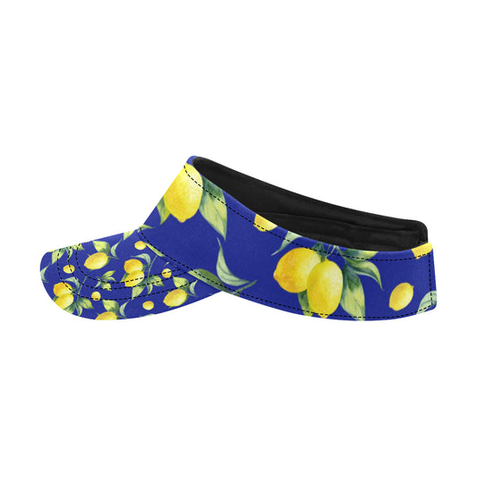 Lemon Pattern Print Design LM06 Unisex Sun Visor