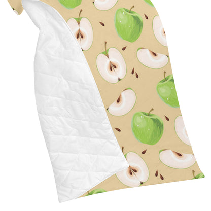 Apple Pattern Print Design AP07 Premium Quilt