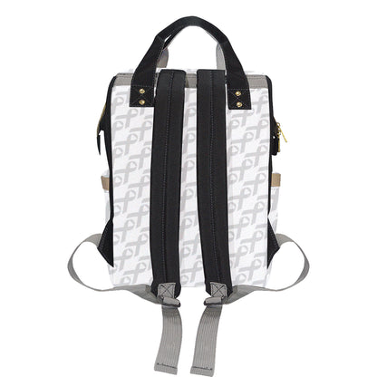 Brain cancer Pattern Print Design 02 Diaper Bag Backpack