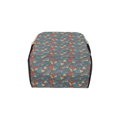 Pisces Pattern Print Design A01 Diaper Bag Backpack