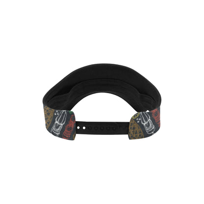 Barbecue Pattern Print Design 03 Unisex Sun Visor