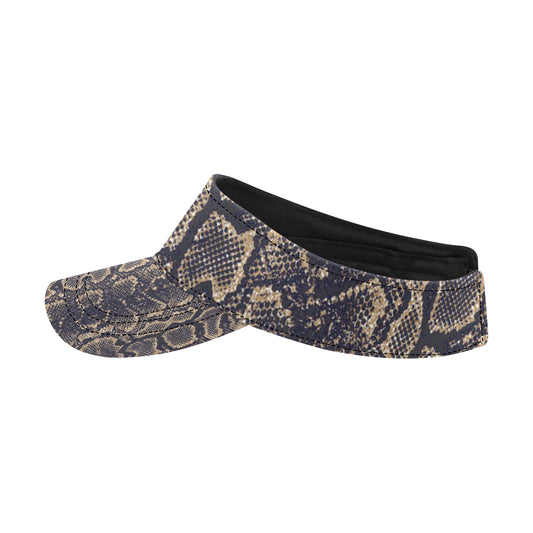 Snake Skin Pattern Print Unisex Sun Visor