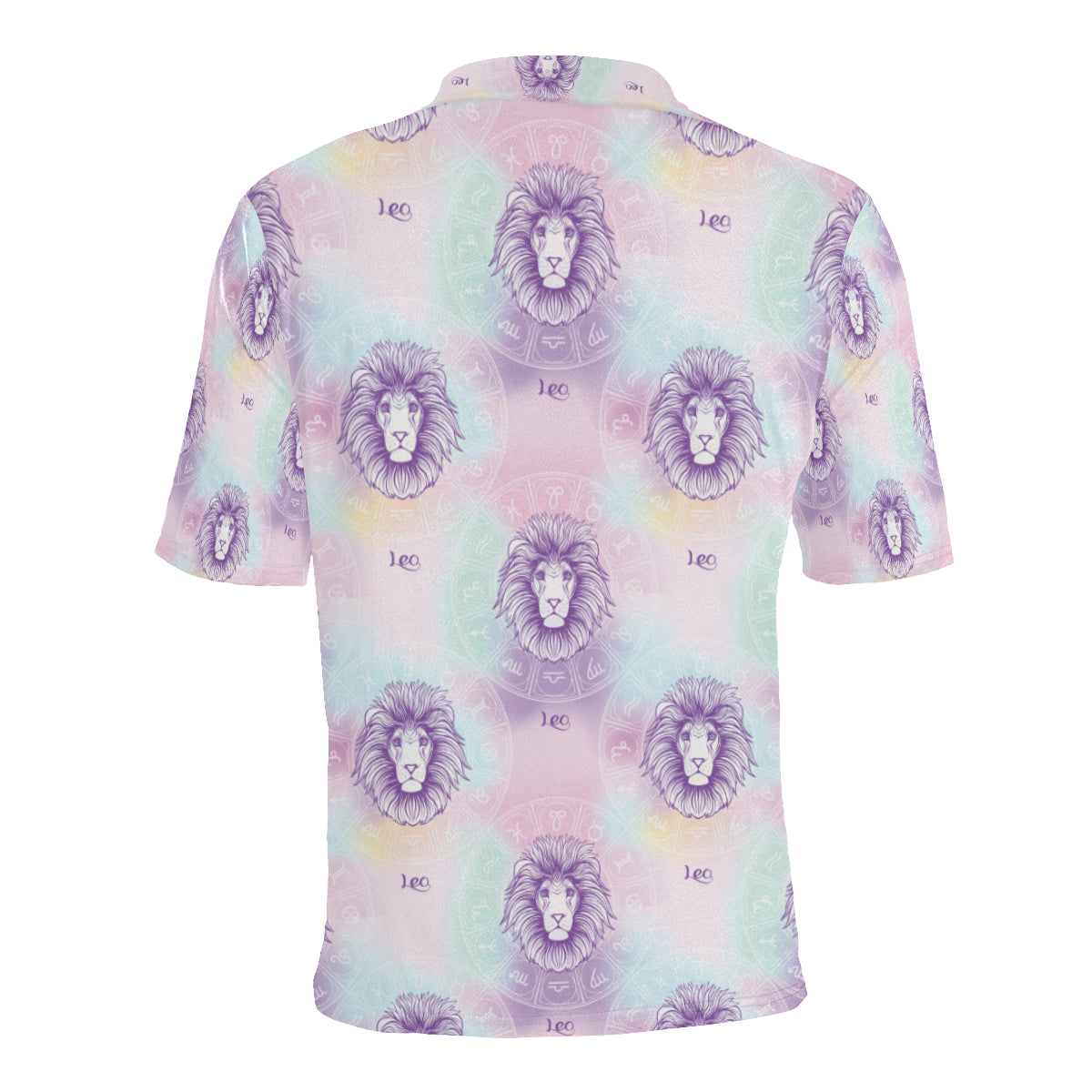 Leo Pattern Print Design 03 Men Polo Shirt