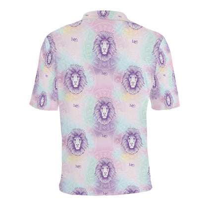 Leo Pattern Print Design 03 Men Polo Shirt