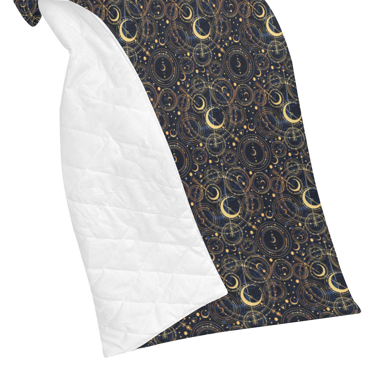 Celestial Pattern Print Design 04 Premium Quilt