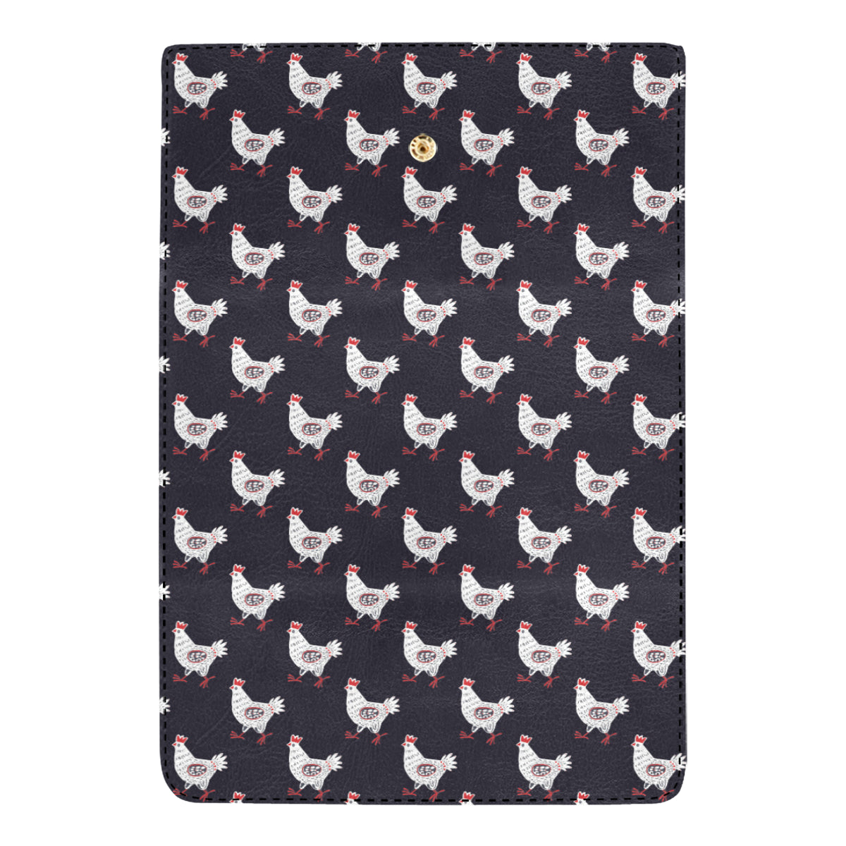 Chicken Pattern Print Design 03 Women's Trifold Wallet