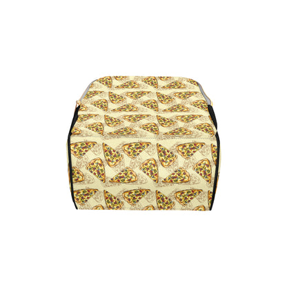 Pizza Pattern Print Design A01 Diaper Bag Backpack