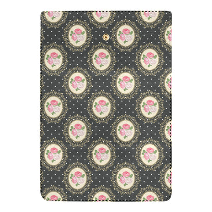 Rose Pattern Print Design RO015 Women's Trifold Wallet