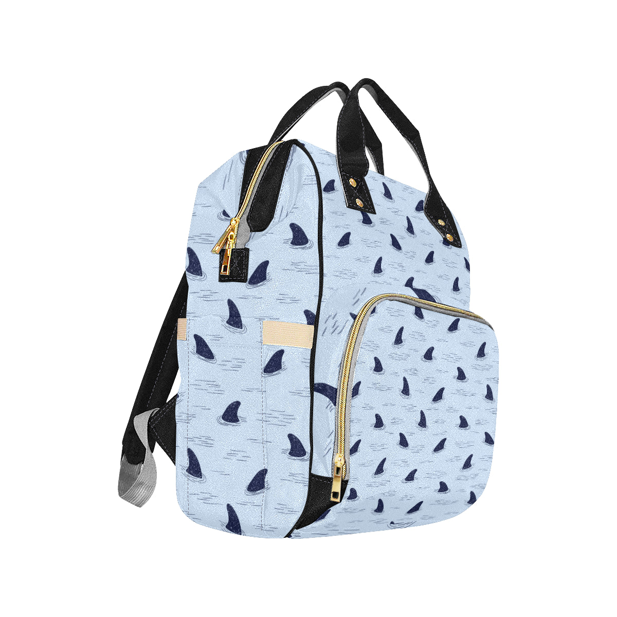 Shark Fin Diaper Bag Backpack