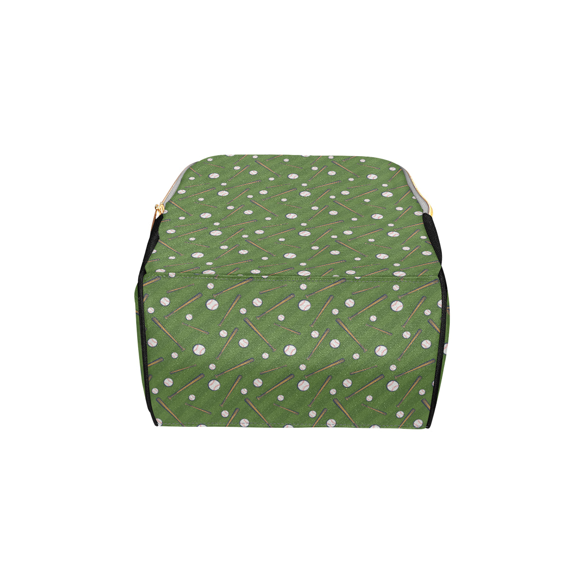 Baseball Pattern Print Design 02 Diaper Bag Backpack