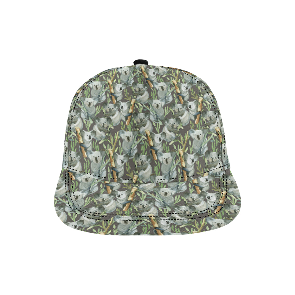 Koala Pattern Design Print Snapback Cap
