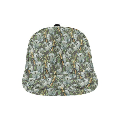 Koala Pattern Design Print Snapback Cap