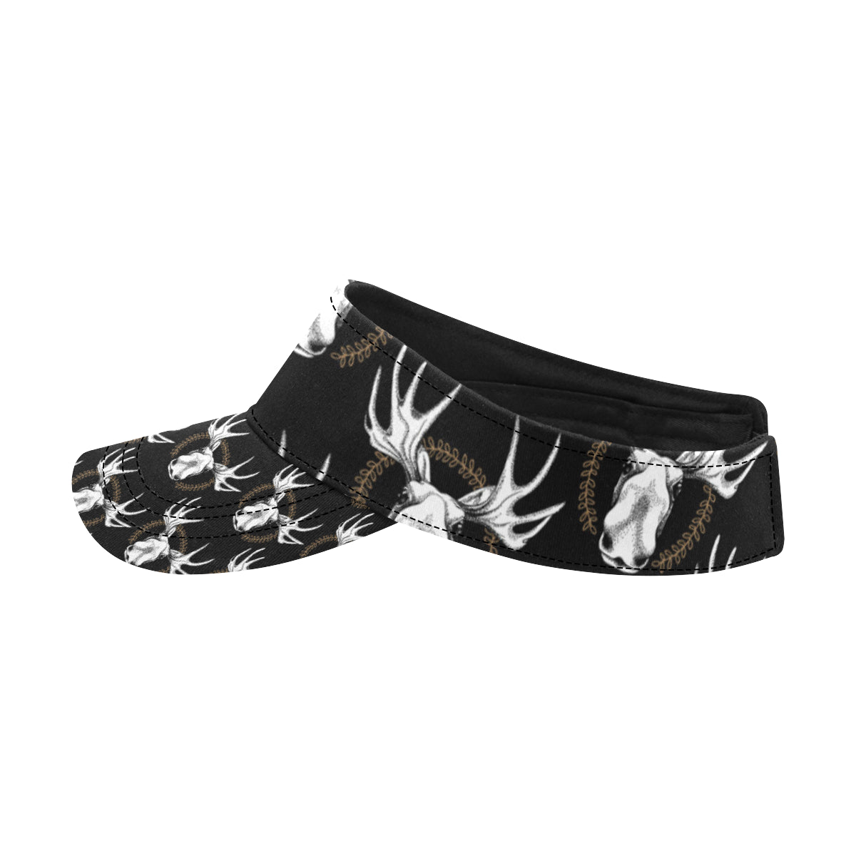 Moose Pattern Print Design 02 Unisex Sun Visor