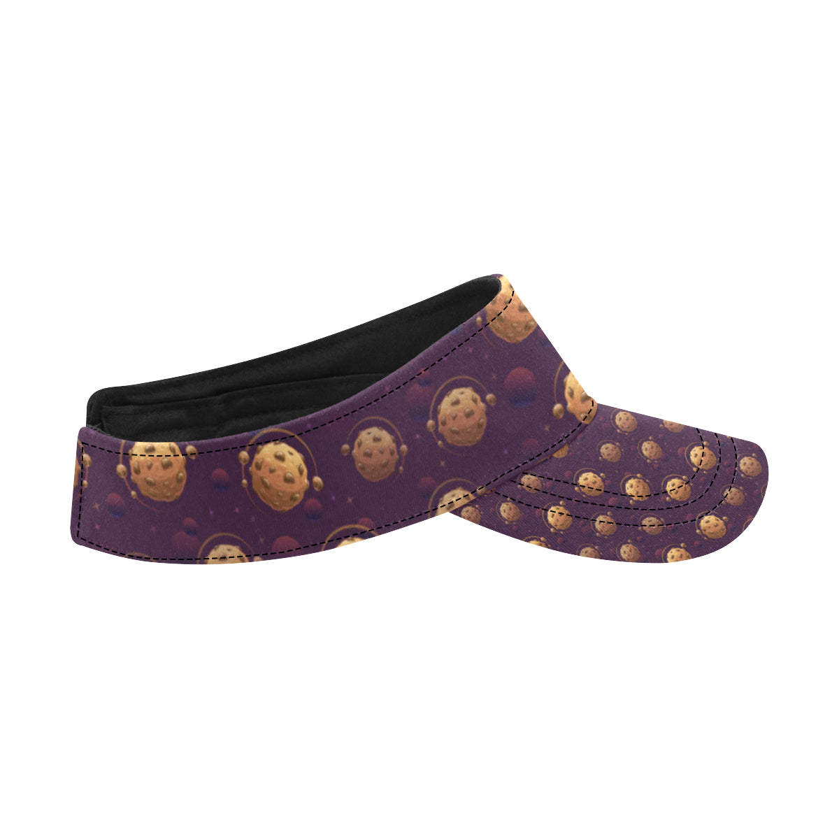 Cookie Pattern Print Design 03 Unisex Sun Visor