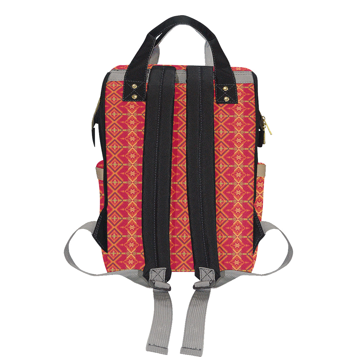 Southwest Aztec Design Themed Print Diaper Bag Backpack