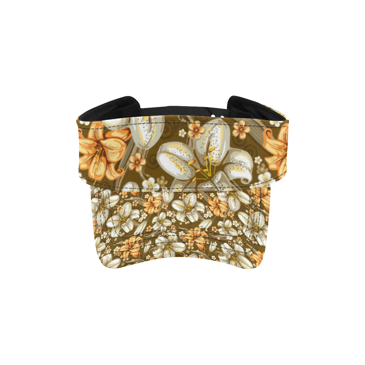 Lily Pattern Print Design 01 Unisex Sun Visor