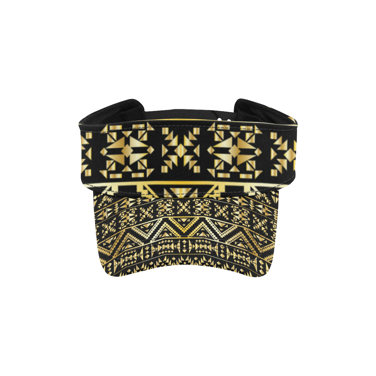 Gold Aztec Tribal Unisex Sun Visor