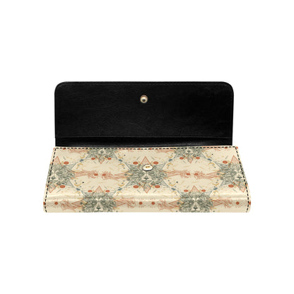 Leo Pattern Print Design 02 Women's Trifold Wallet