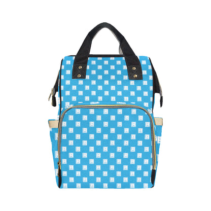 Bible Pattern Print Design 02 Diaper Bag Backpack